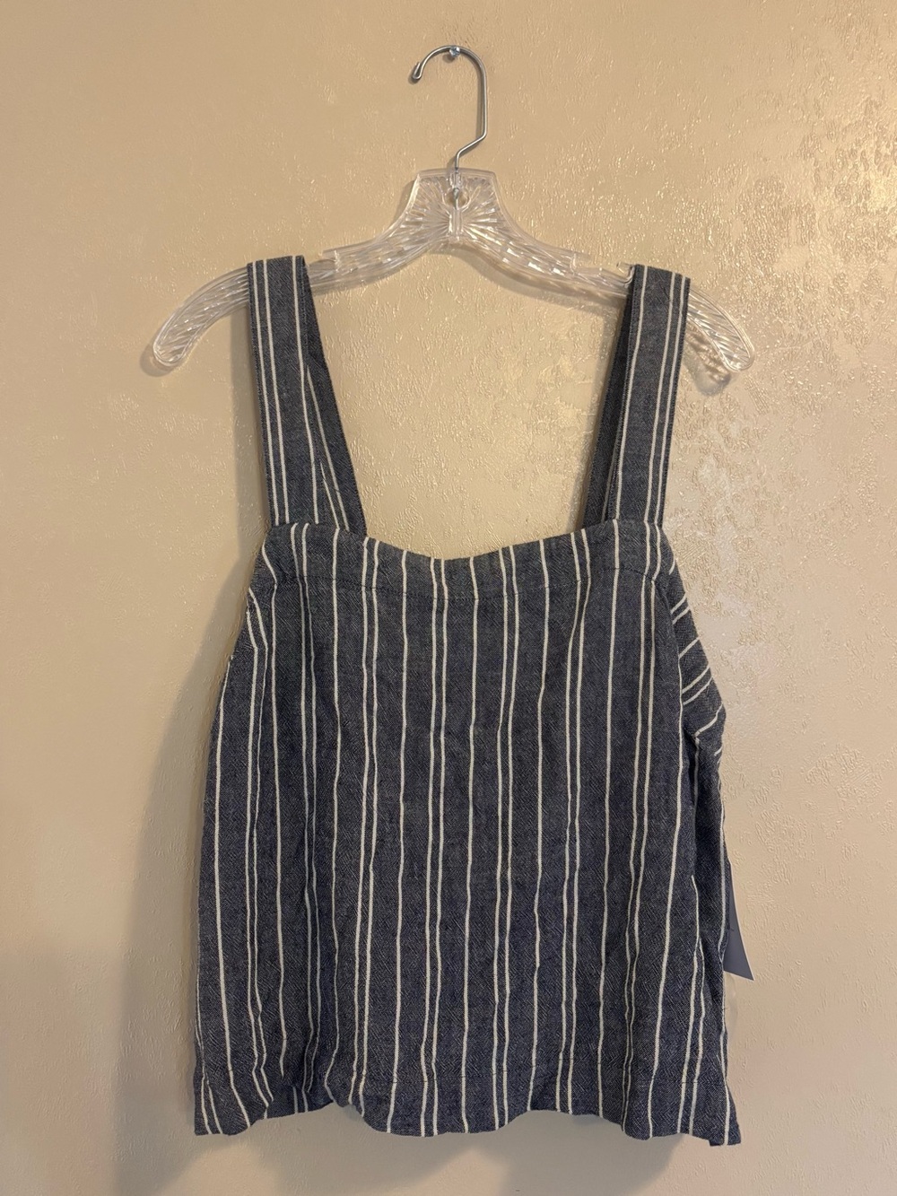 NWT Time and Tru Linen Blend Square Neck Tank sz XXL
